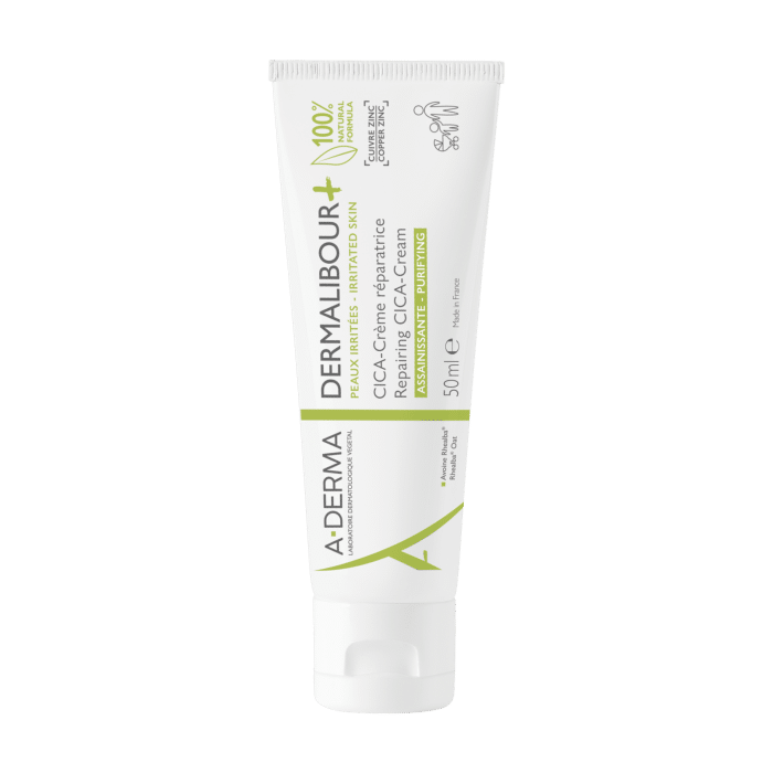A-Derma Dermalibour + CICA Crème réparatrice Apaisante 50Ml
