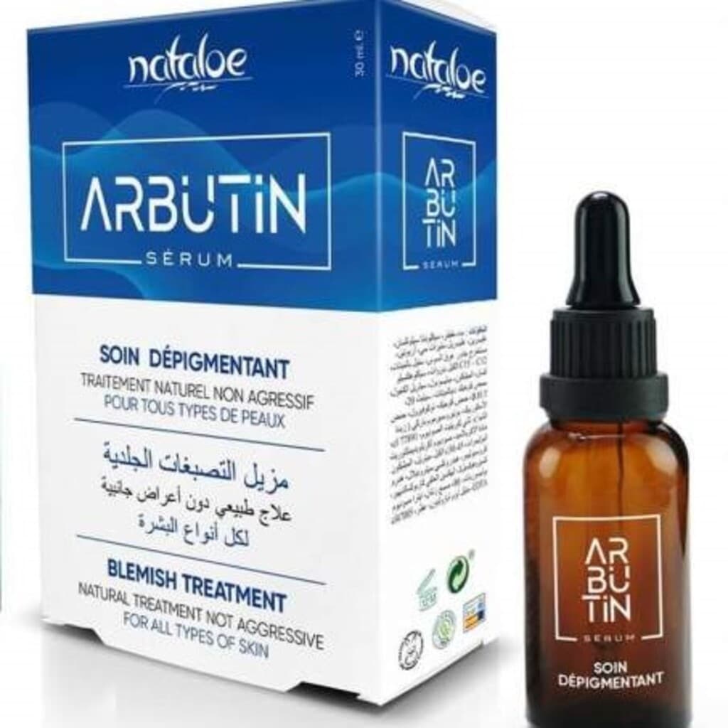 Nataloe Arbutin Serum Soin Depigmentant Traitement Naturel Non Agressif 30Ml