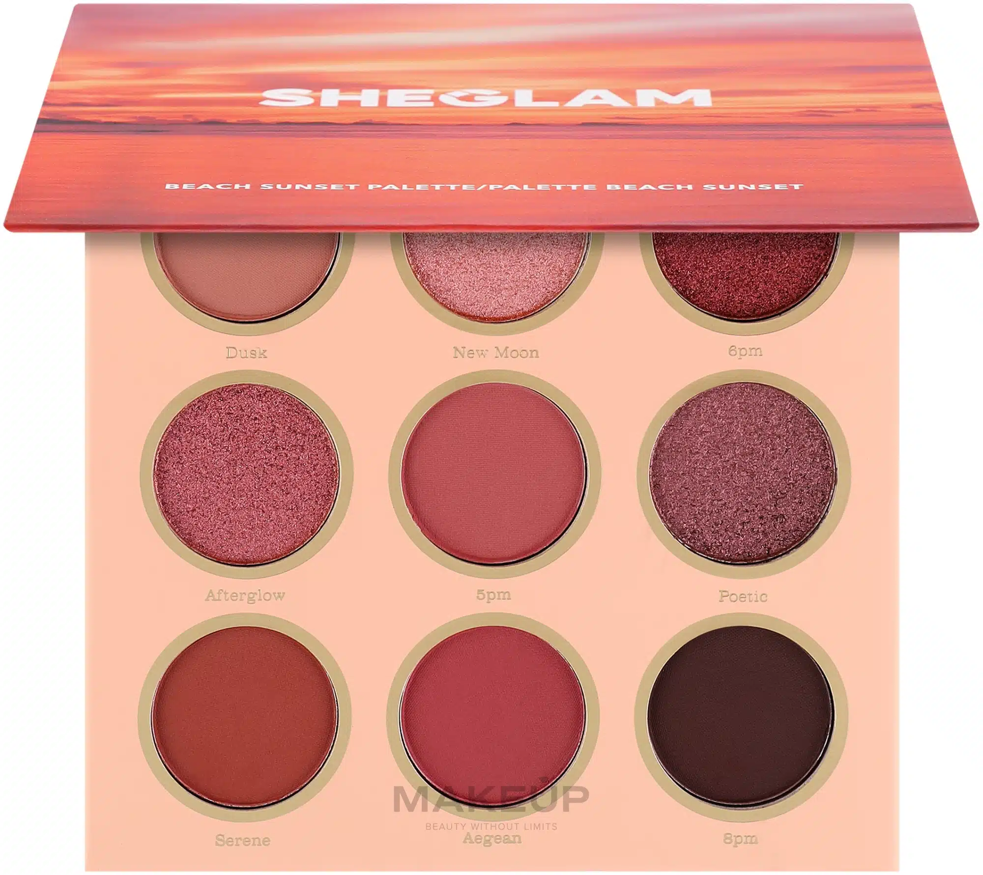 SHEGLAM BEACH SUNSET PALETTE