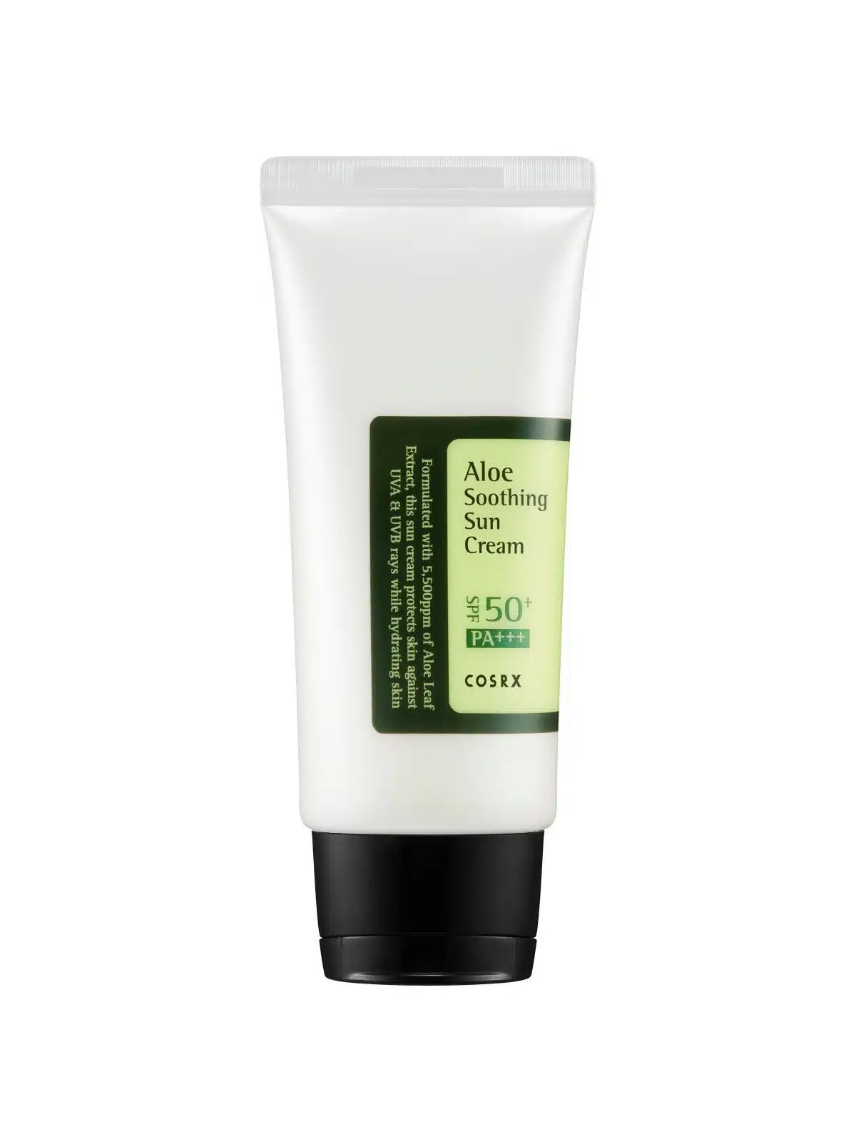 COSRX Crème Solaire Apaisante à l'Aloé SPF 50 ++ 50 ml