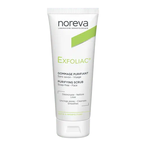 noreva exfoliac gommage purifiant