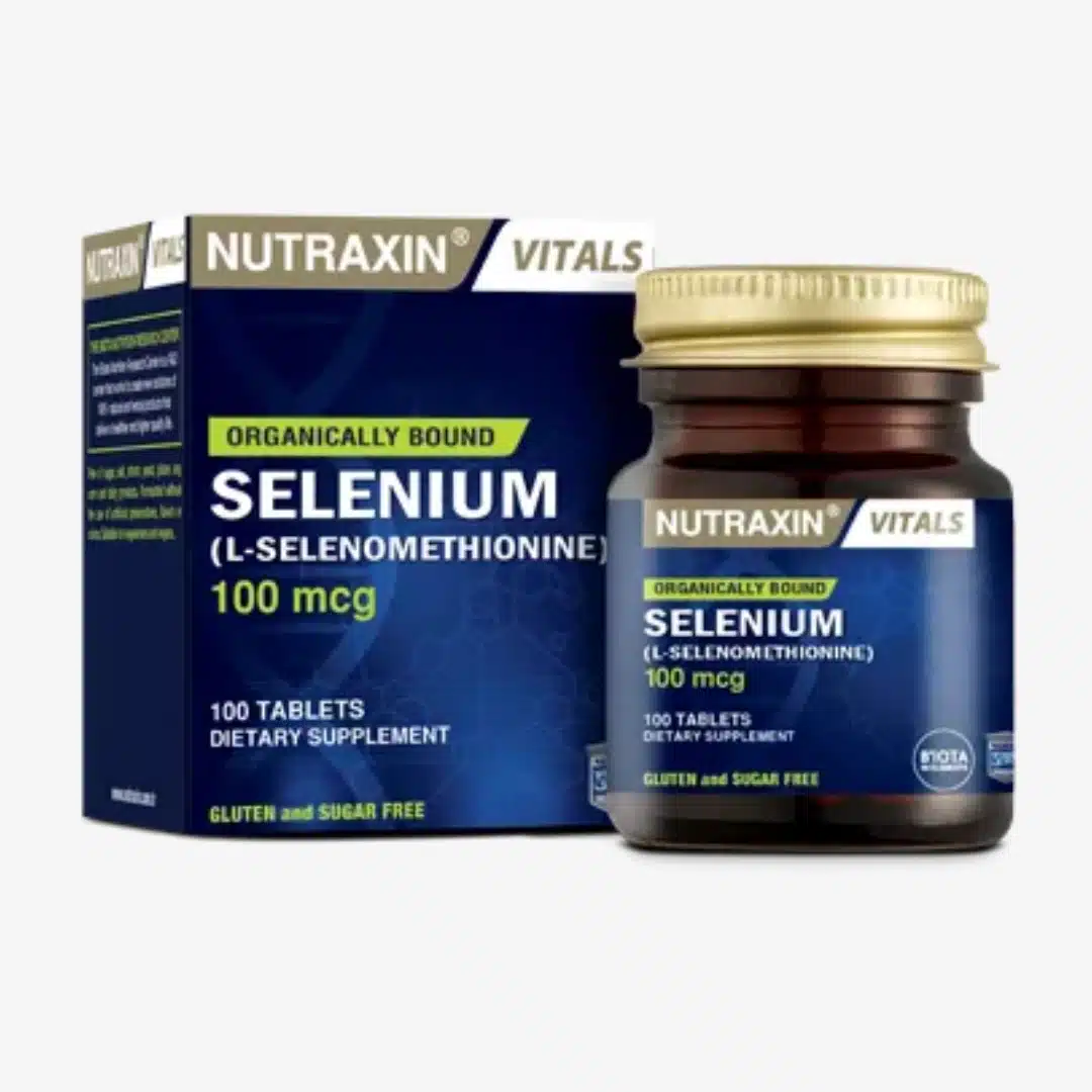 Nutraxin Selenium 100mcg | 100 comprimés