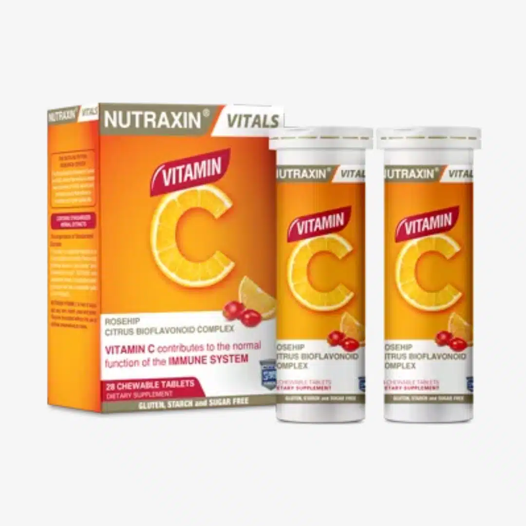 Nutraxin Vitamine C 1g à croquer | 28 comprimés