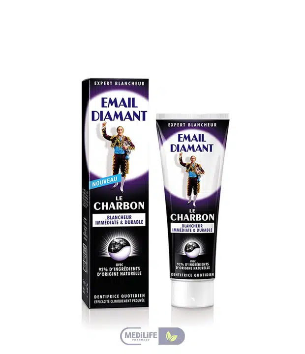 EMAIL DIAMANT – Le Charbon Dentifrice Blancheur