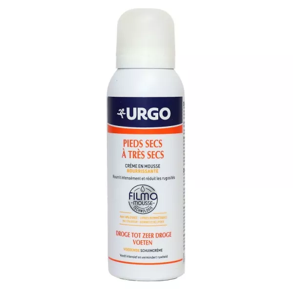 Urgo Crème en Mousse Pieds Très Secs à Crevassés 125ml