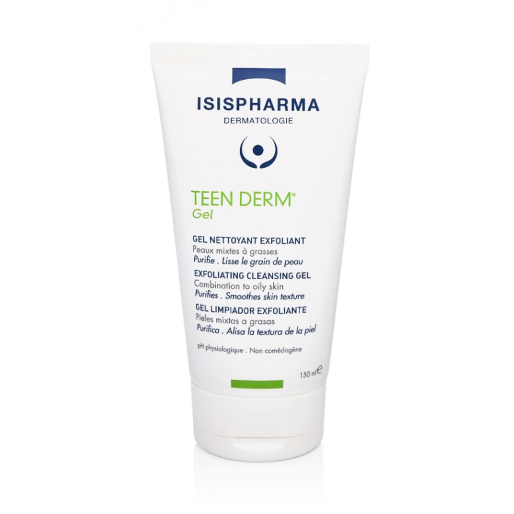 ISISPHARMA TEEN DERM Gel Nettoyant Exfoliant