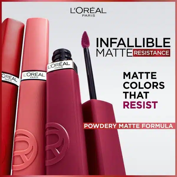 L'oreal INFAILLIBLE matte lips