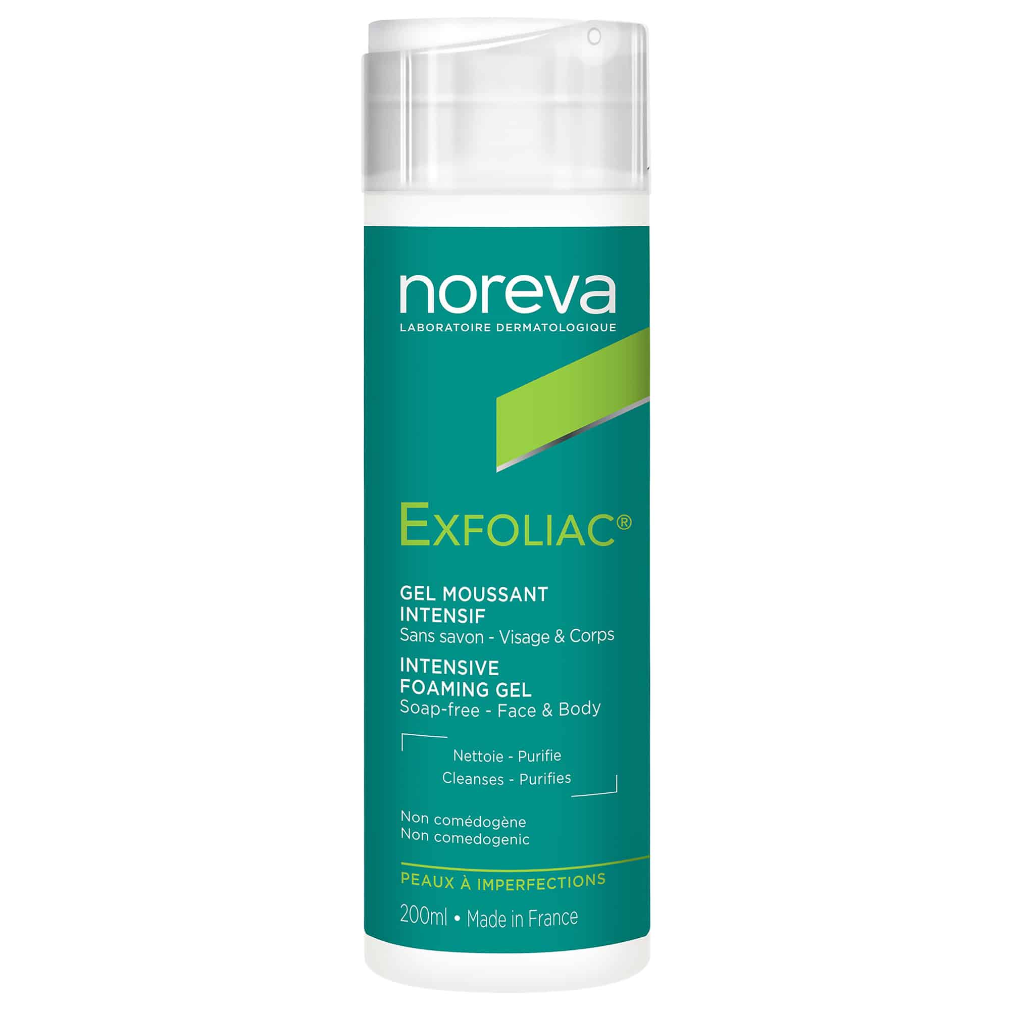 Noreva Exfoliac Gel moussant intensif 200ML