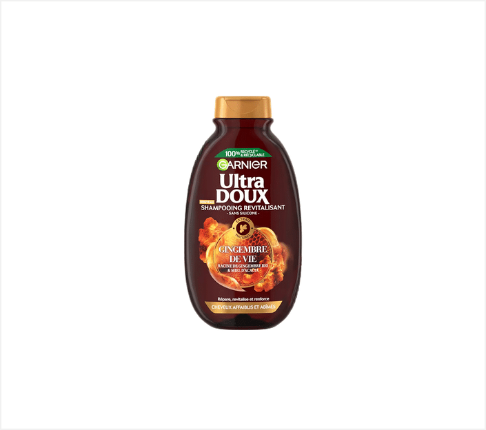 Garnier  Shampooing Revitalisant Gingembre de Vie