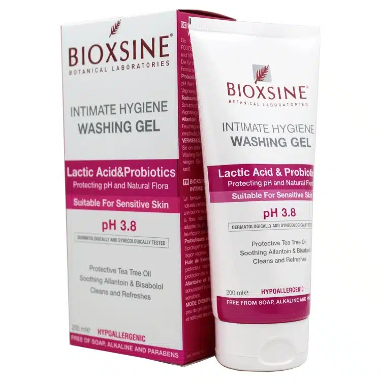 Bioxcin Hygie Nettoyage Gel 200ML pour le Nettoyage de la zone génitale