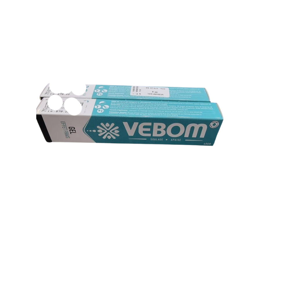 VEBOM GEL EFFET FRAIS SOULAGE ET APAISE