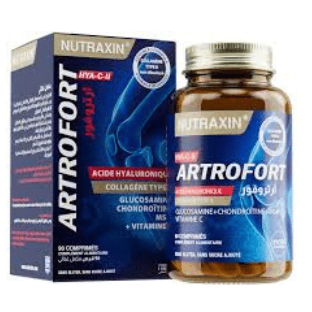 Nutraxin Artrofort Hyaluronique + Collagène B/90 Comprimés