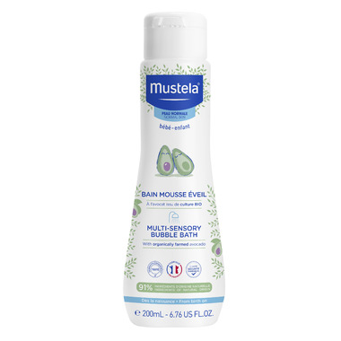 Mustela Bain Mousse Eveil bébé à l'avocat BIO