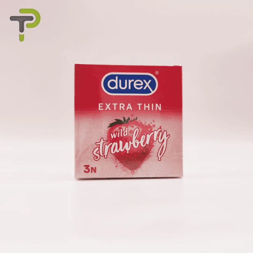 DUREX EXTRA THIN STRAWBERRY B/3
