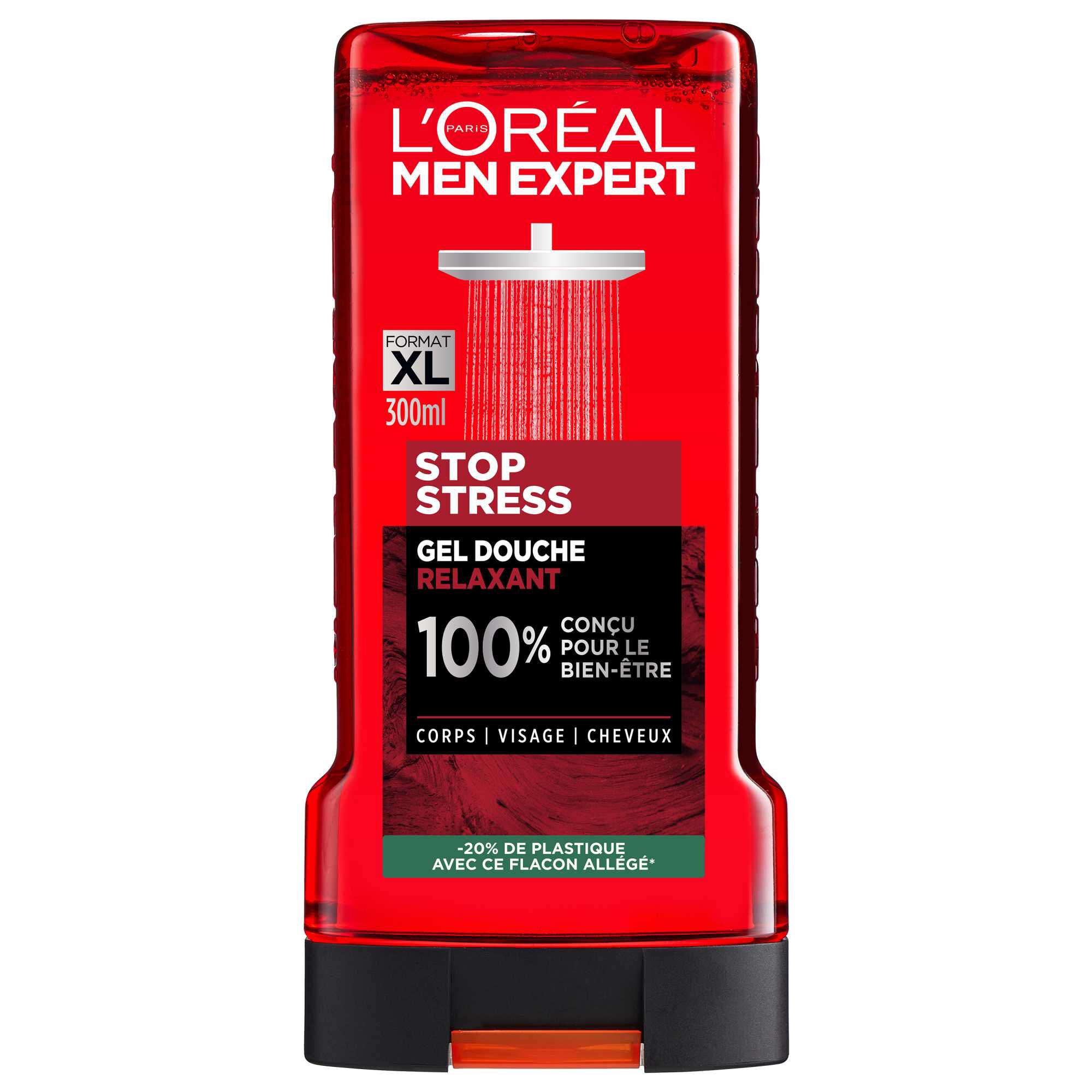 l'oréal men expert STOP STRESS CORPS VISAGE CHEVEUX