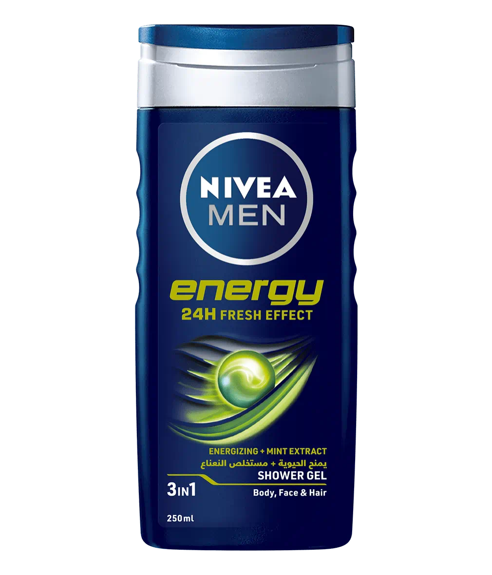 NIVEA MEN Energy (3-en-1)  corps visage cheveux
