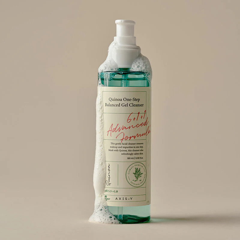 AXIS-Y Quinoa One-Step Balanced Gel Cleanser 180ml.